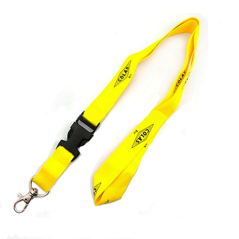 imprint custom polyester neck lanyard,lanyards id badge holder
