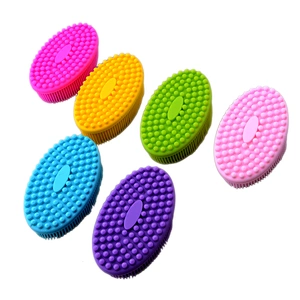 New Design Model Silicone Softy Body Washing Bath Brush For Baby