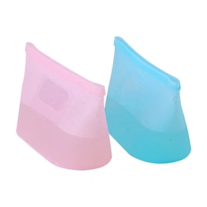 High Quality Fda Food Grade Silicone Reusable Food Storage Bag