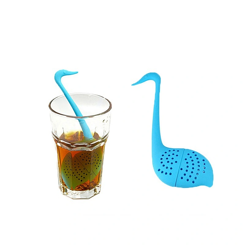 Promotional Gifts Ostrich Shape Tea Strainer Tea Brewing Apparatus