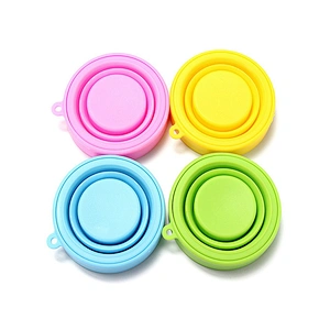 Collapsible Silicone Cup Foldable Sterilizing Cup for Menstrual Cup