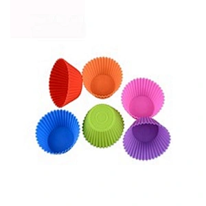 Factory Direct Heat-resistance Mini Round Silicone Muffin Cups