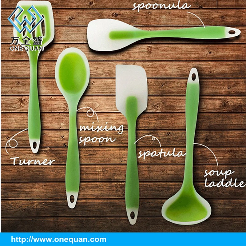 FDA approved utensilios de cocina Silicone cook ware