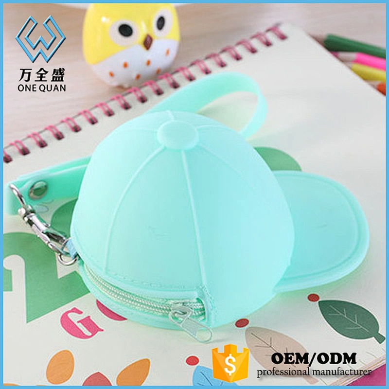 Promotional Silicon Hand Wallet Kids Coin Purse Mini Money Bag