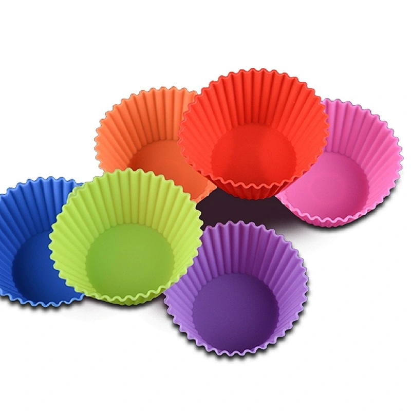 Factory Direct Heat-resistance Mini Round Silicone Muffin Cups