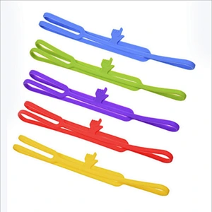 3D elastic Creative Silicone Pointing Finger Bookmark