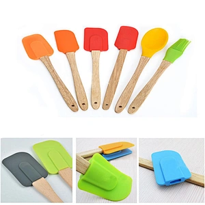 Wholesale Heat Resistant Silicone Butter knife Cream Spatula