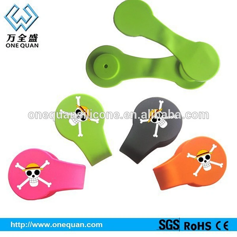 promotional silicone magnetic paper binder clips