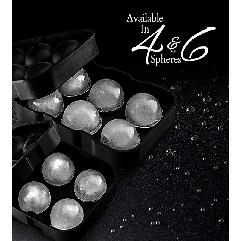 Amazon Top Seller 2019 Novelty ball Shaped ice molds for whiskey