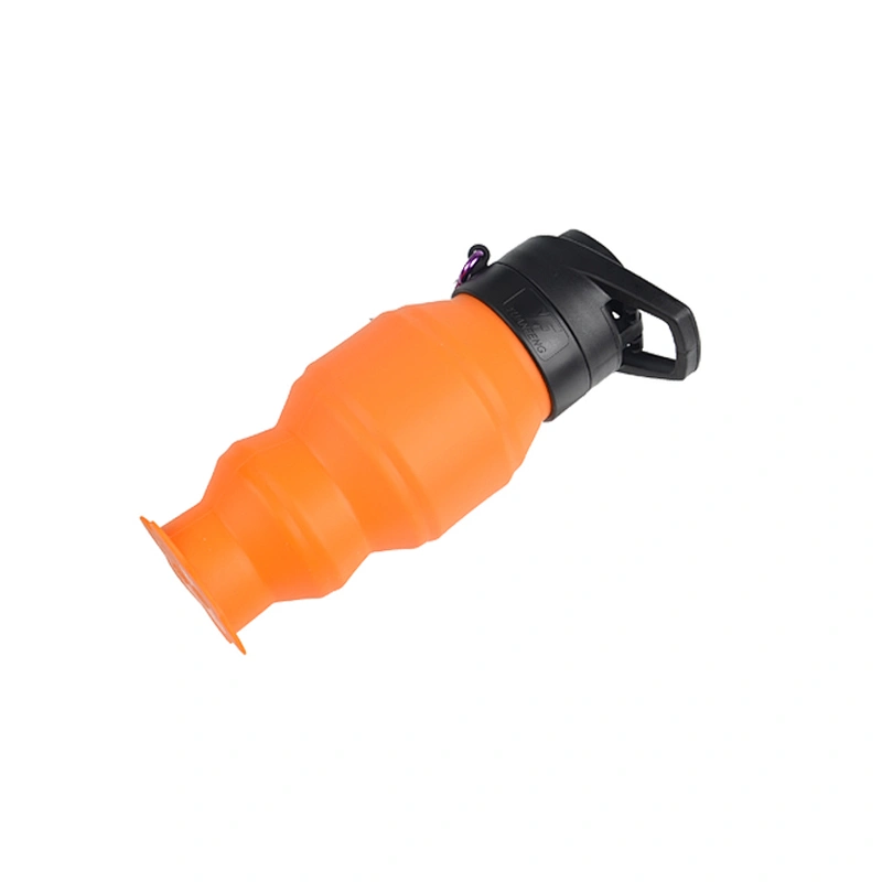 Foldable Leak Proof  Travel Sports Outdoors Easy To Clean and Store Portable Flask FDA Approved  BPA Free Non Toxic