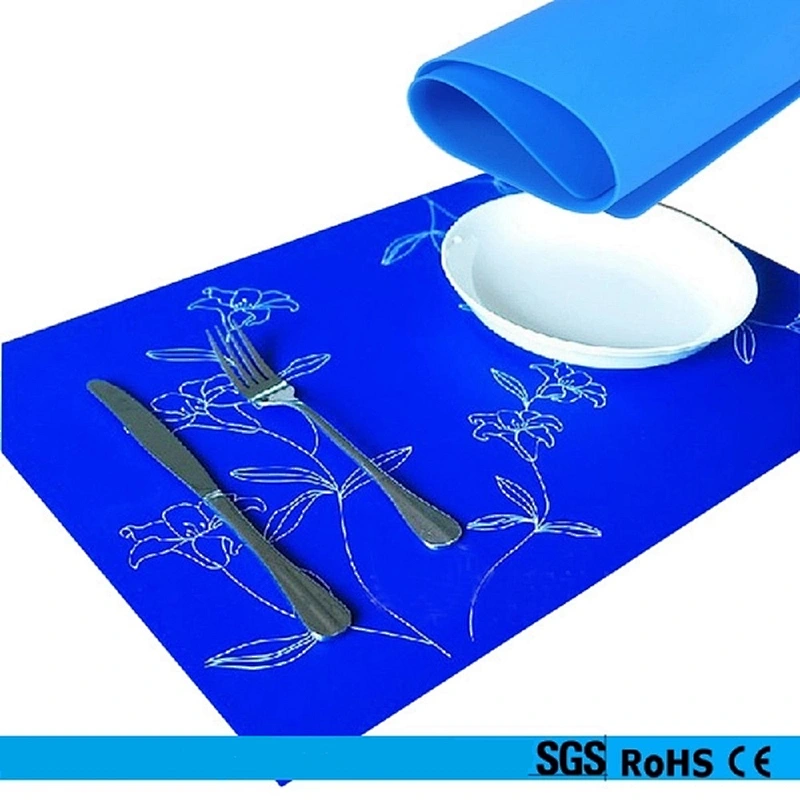 Desk protector silicon cup microwave safe cooling pad