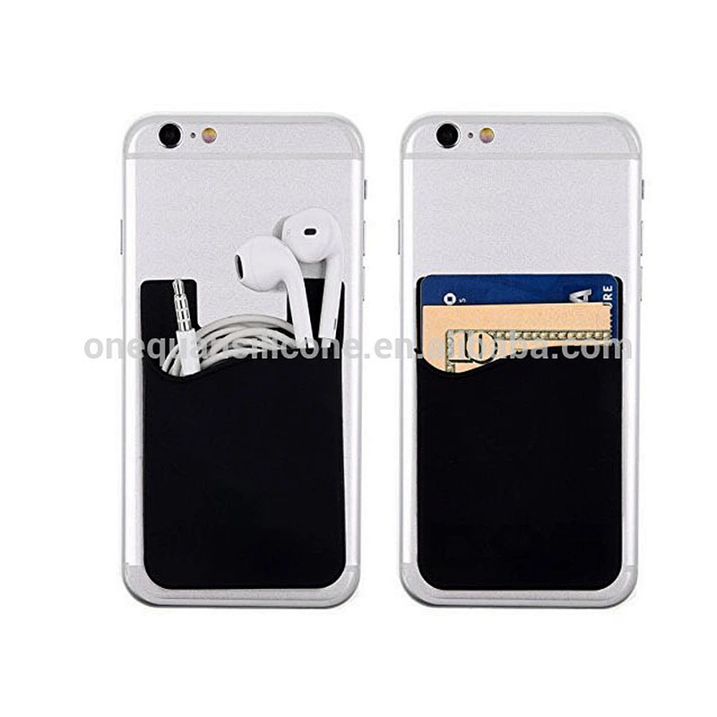 Silicone Card Holder For Mobile Phone