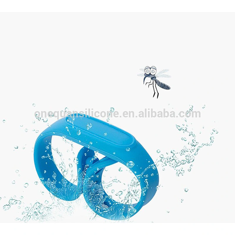 anti-mosquito wristband silicone material mosquito kids repellent bracelet for outdoor activities