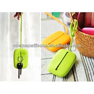factory wholesale silicone key case holder bag