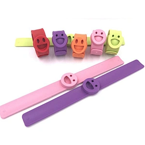 top sale 100% natural essence plant silicone mosquito repellent bracelet