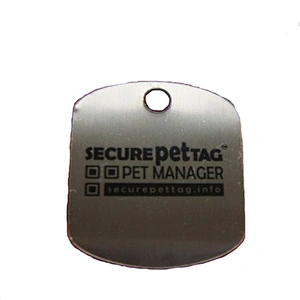 fashion Zinc Alloy blank dog tag with QR code,blank military dog tags
