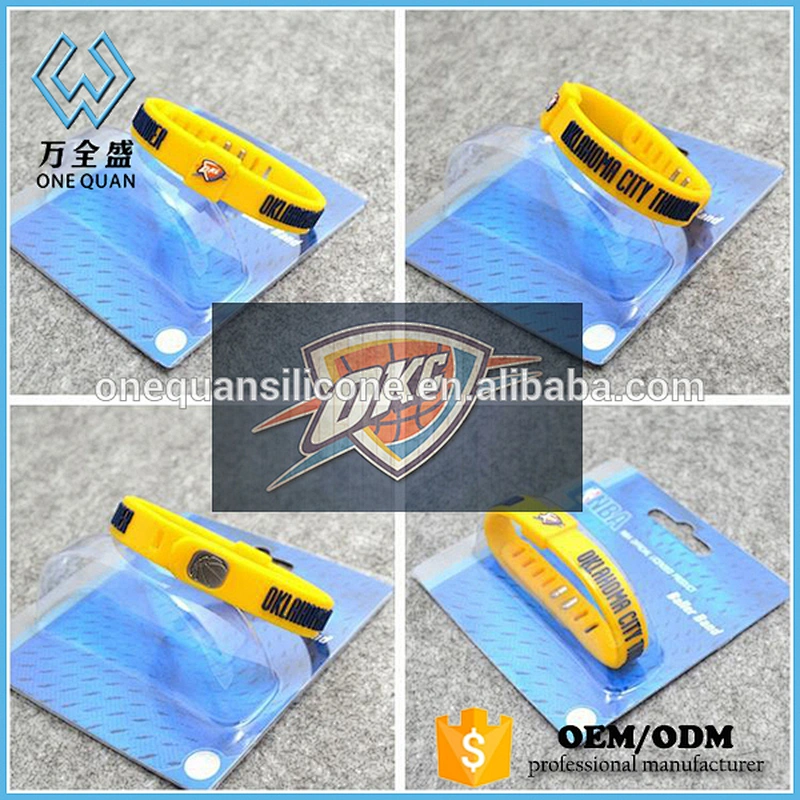 Fashion custom logo/color Silicone Bracelet
