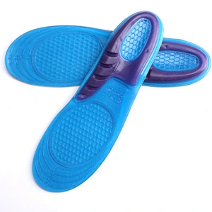 Sport Insole Gel Massaging Insole for Arch Support Orthopedic and Plantar Fasciitis Running Silicone