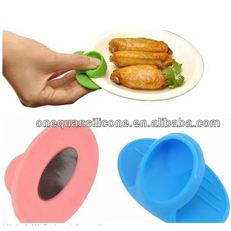 Silicone heat resisting clip home utensil