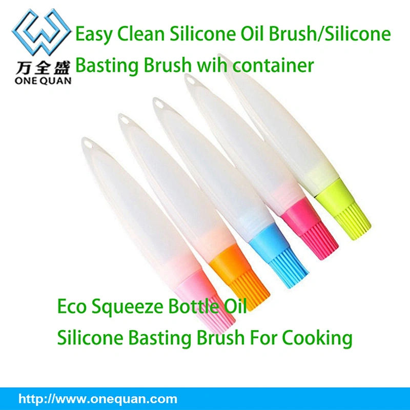 Custom Silicone Oil Baking Brush/bottle Cleaning Brush