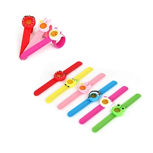 Hot Sale Kids 100% Natural Silicone Mosquito Repellent Slap Bracelet
