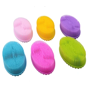 New Design Model Silicone Softy Body Washing Bath Brush For Baby