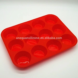 Custom rubber silicone mold bread  hollow cake making