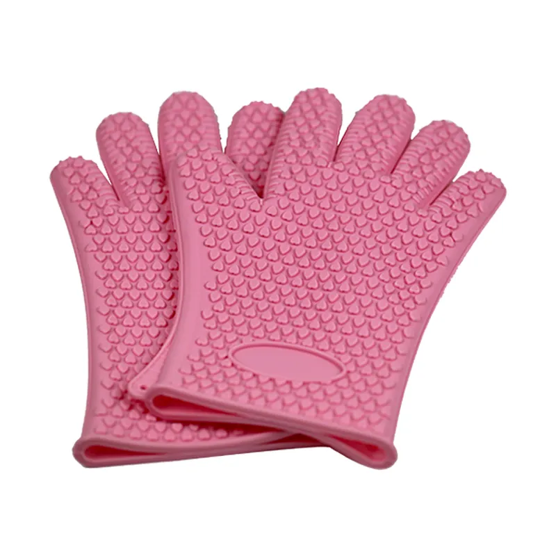 Fancy Oven Silicone Heat Resistant Gloves Heat and Water Resistant Gloves