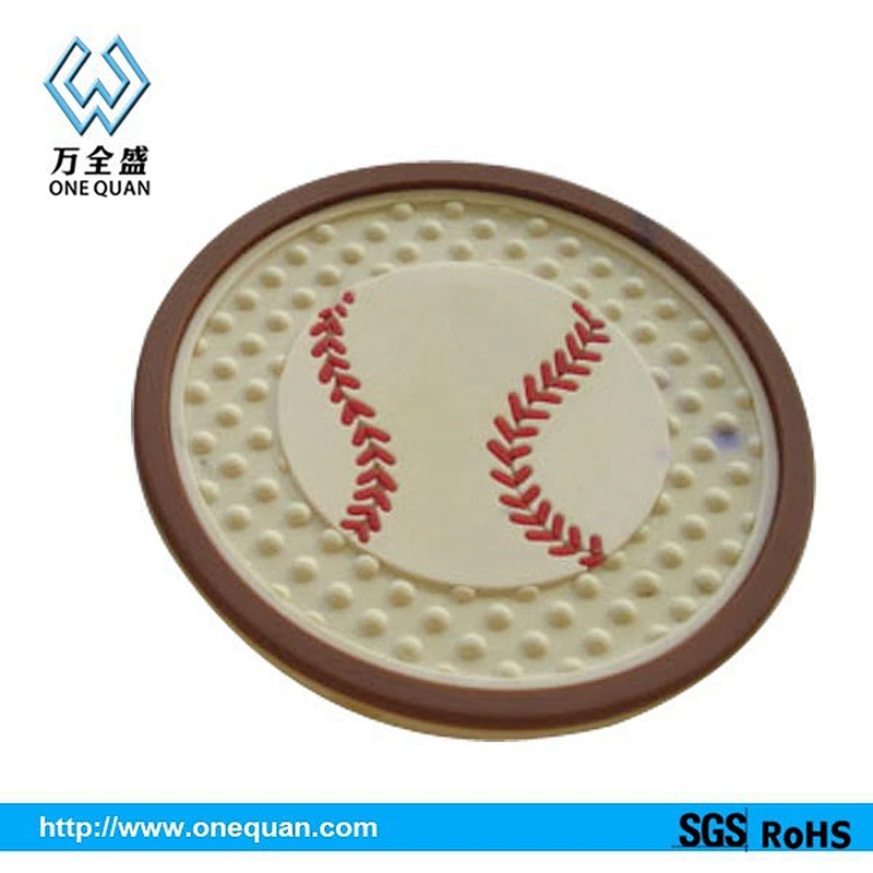 Silicone tea & coffee cup mat personalized silicone cup mats pads