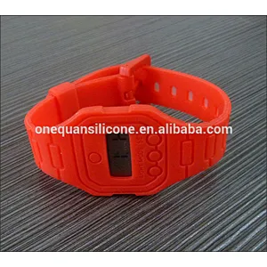 simple ultrathin attractive silicone watch