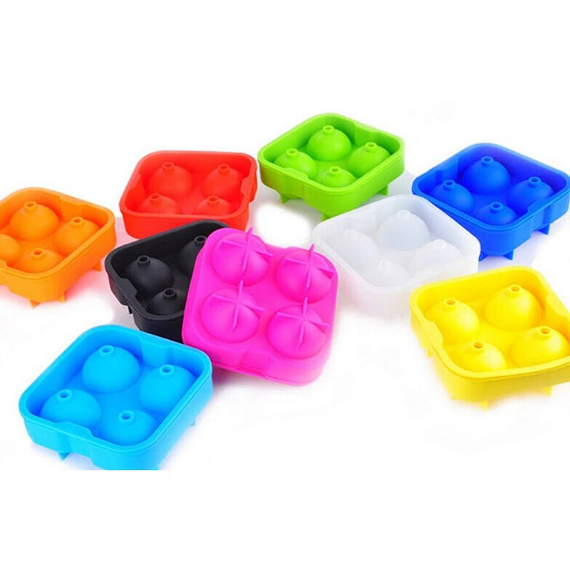 4 cups ice cube tray 4 cups silicone ice shooter 2 inch ice ball