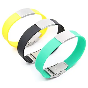 Wholesale Various Color Silicone Bracelet Cheap Personalized Bracelets For Gifts