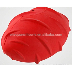 promotional Silicone rubber pet volleyball for dogs cats toys for animales
