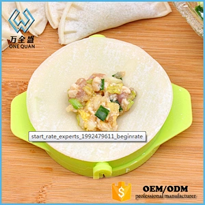 Plastic silicone home dumpling maker tools