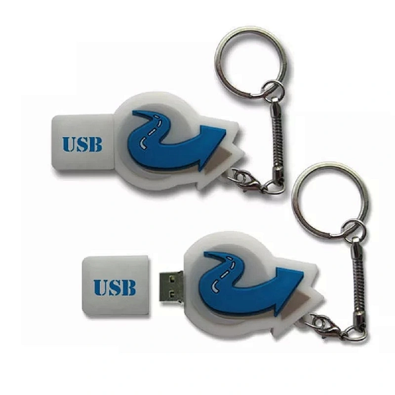 New Arrival!! arrow shape silicone  high quality USB case usb flash drive