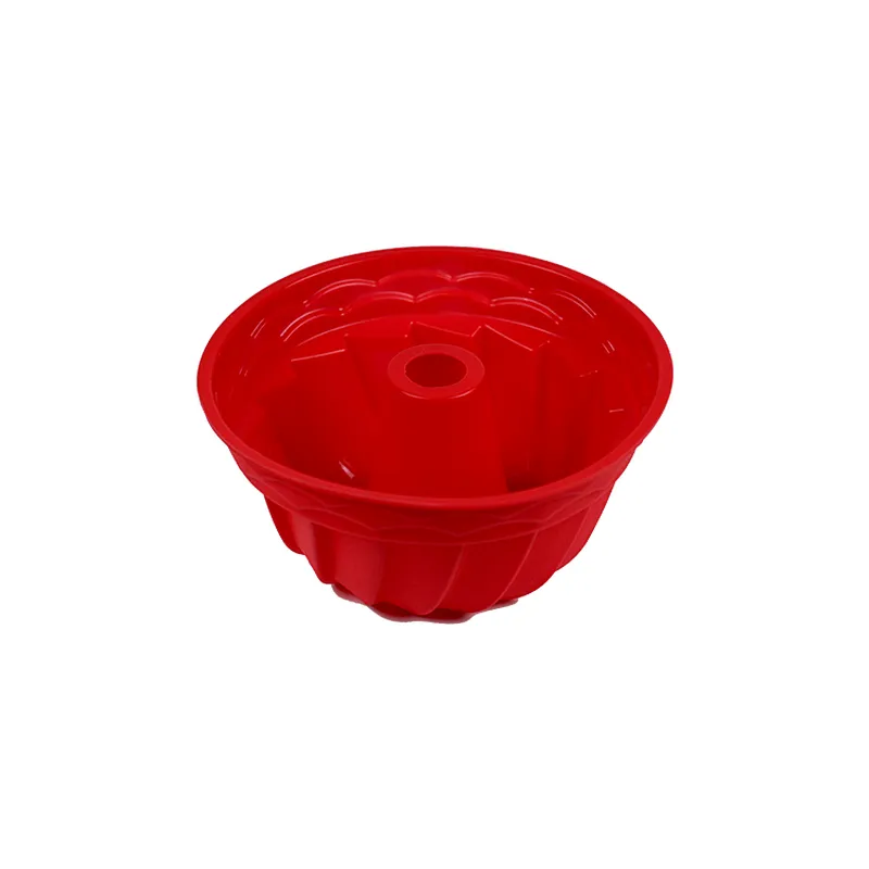 Novelty Colorful Eco-friendly Silicone Cake Mold Pumpkin Shaped Silicone Baking Mold
