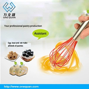 FDA Certificate High Quality Kitchen Hand Egg Whisk With Handle