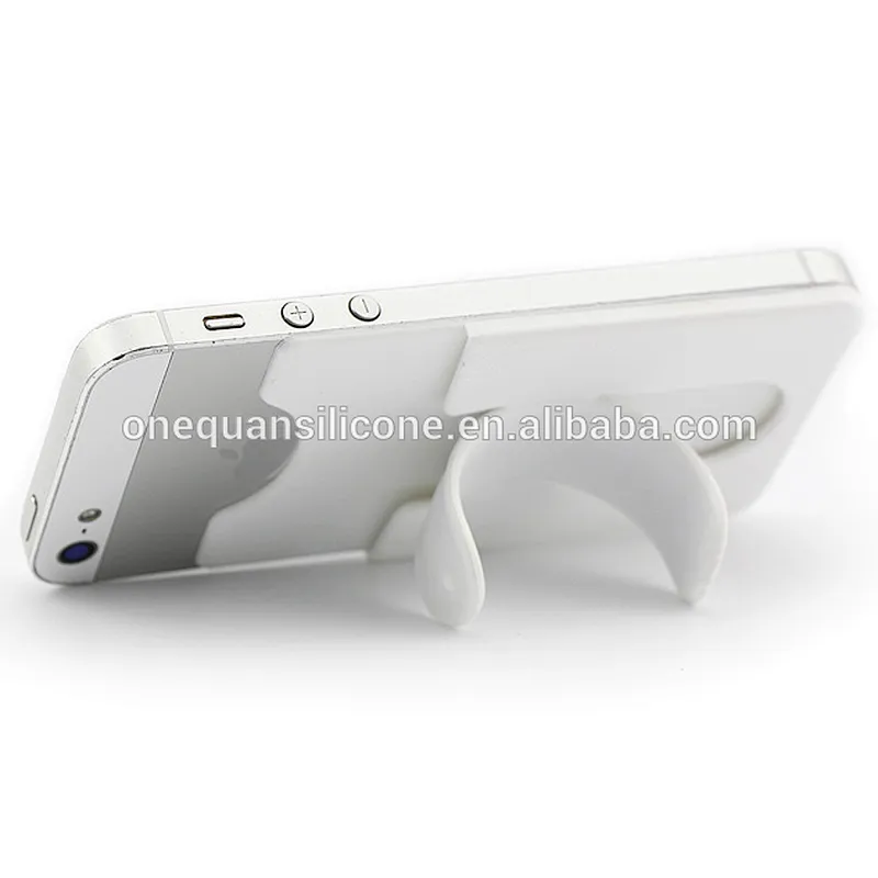 New silicone Touch C slap mobile phone stand with mobile phone back card holder