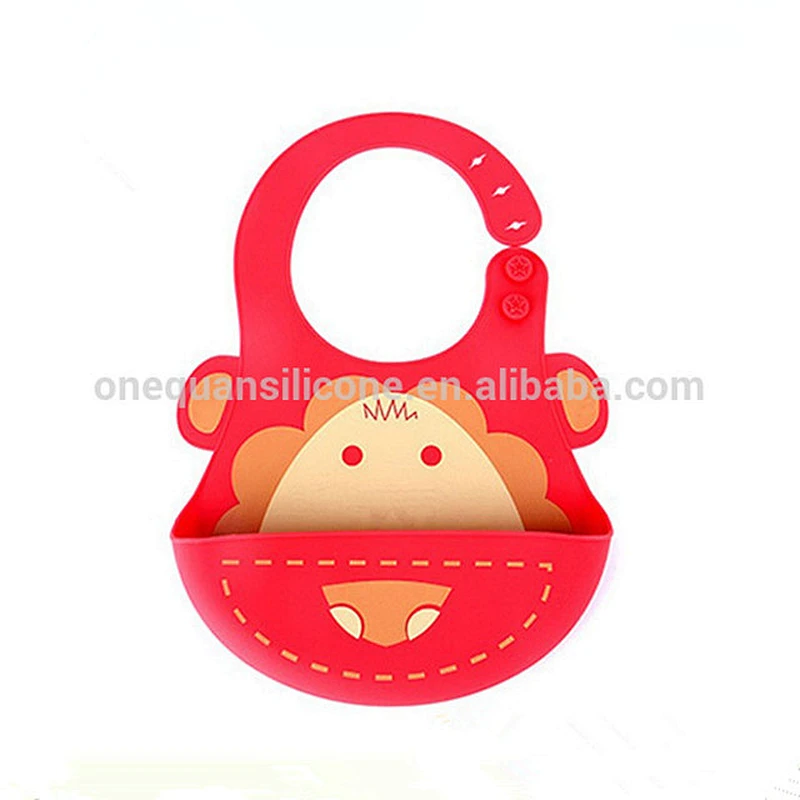 Healthy Feeding Soft Silicone Bibs for Babies 100% Food Grade