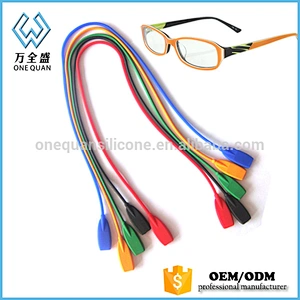 Sports glasses rope slip glasses playing basketball football silicone glasses fixed straps