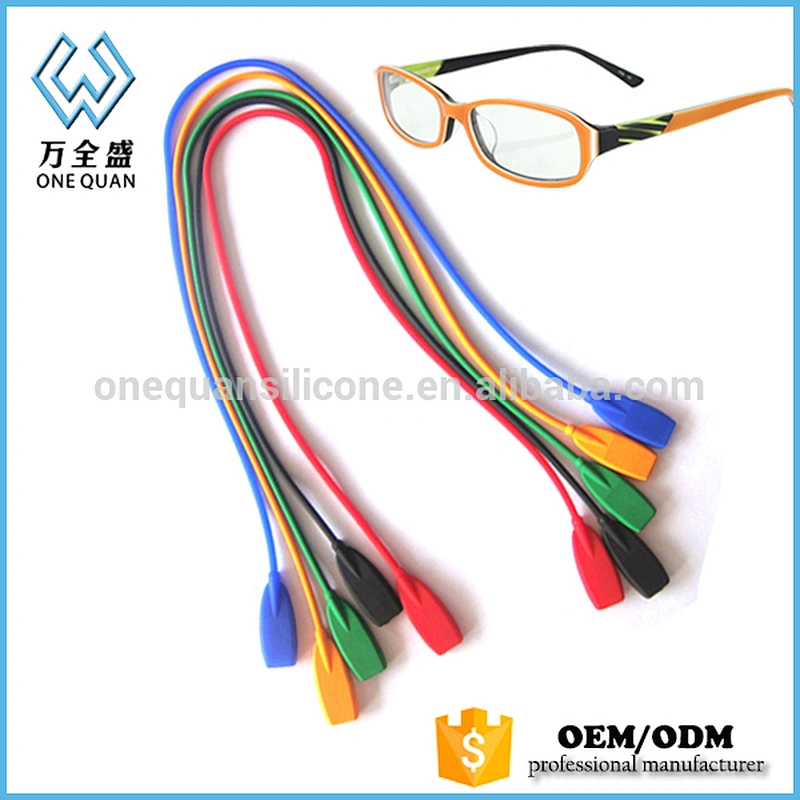 Sports glasses rope slip glasses playing basketball football silicone glasses fixed straps