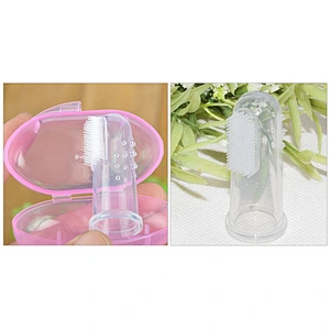 food grade silicone baby toothbrush from china