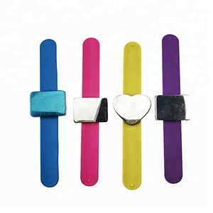 Magnetic Adjustable Silicone Bracelet for Bobby Pins