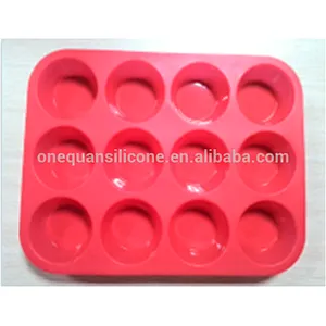flower Shape office& school supplies Cake Muffin Silicone Cupcake Mold