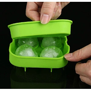 4 cups ice cube tray 4 cups silicone ice shooter 2 inch ice ball