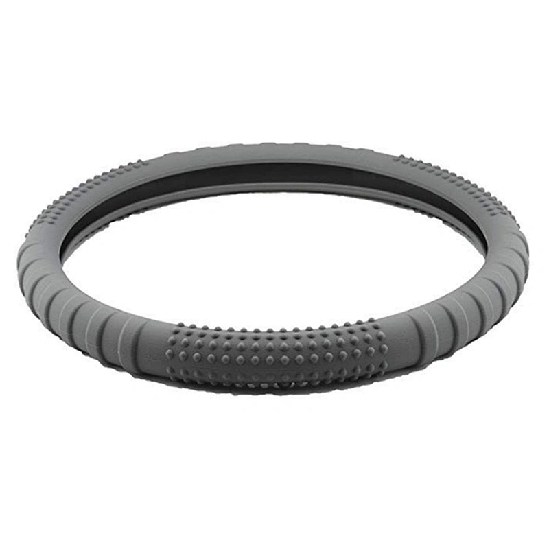 Steering Wheel Cover Auto Car Silicone Great Grip Anti-Slip Steering Cover for Diameter 36cm/38cm/40cm/14-15inch