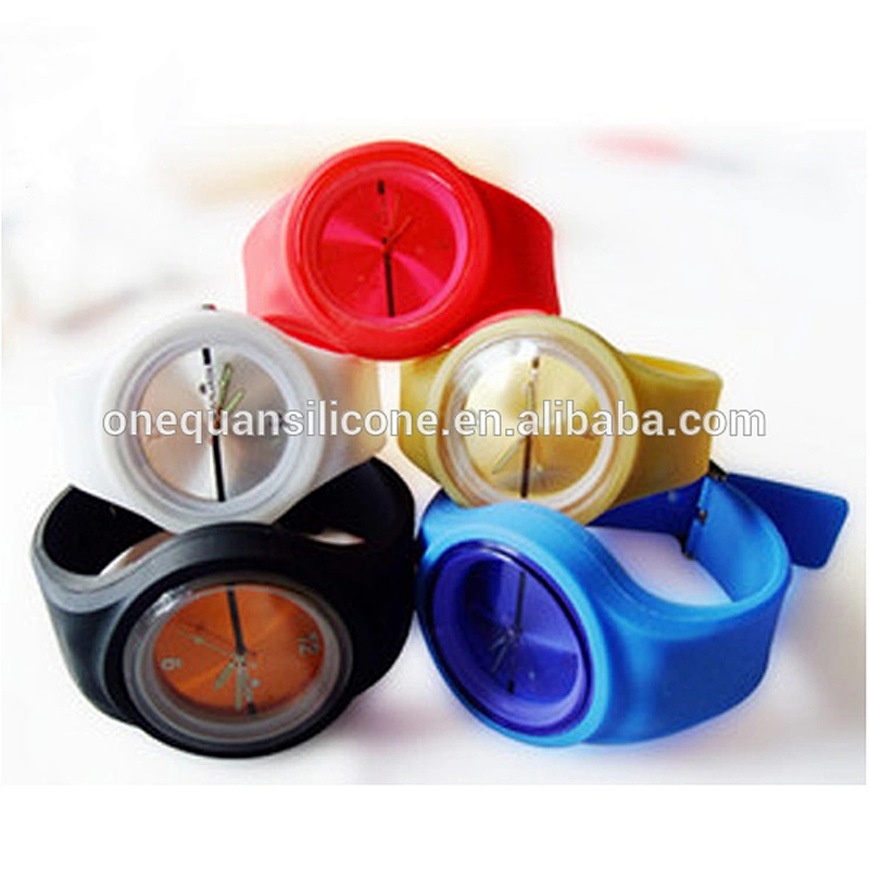 round unisex jelly sport watch customize design logo watch