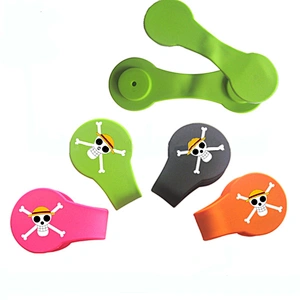 promotion gifts Silicone magnet scarf clip fridge magnet clip