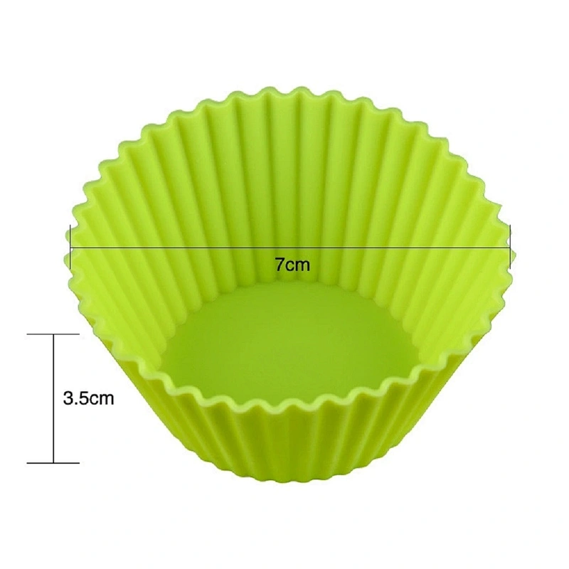 Factory Direct Heat-resistance Mini Round Silicone Muffin Cups
