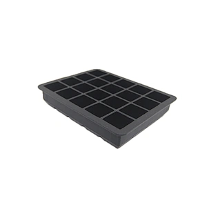 Wholesale Popular Ice Tools Perfect Size Food Grade Silicone Ice Cube Mold Tray